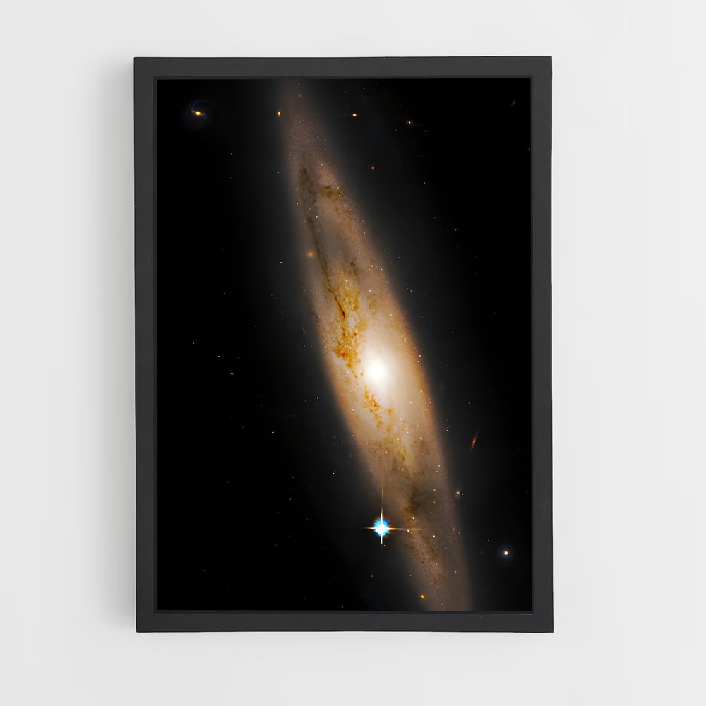 Poster Galaxie Éblouissante (vue 2)